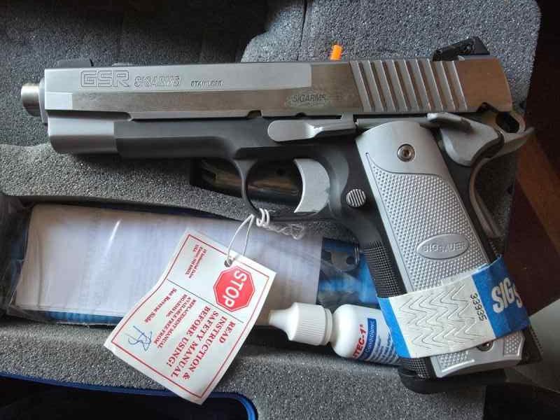 SIG Sauer 1911 Platinum Elite 1911-45-PSE