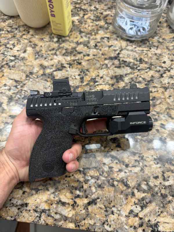 CZ P10C ported with Holosun
