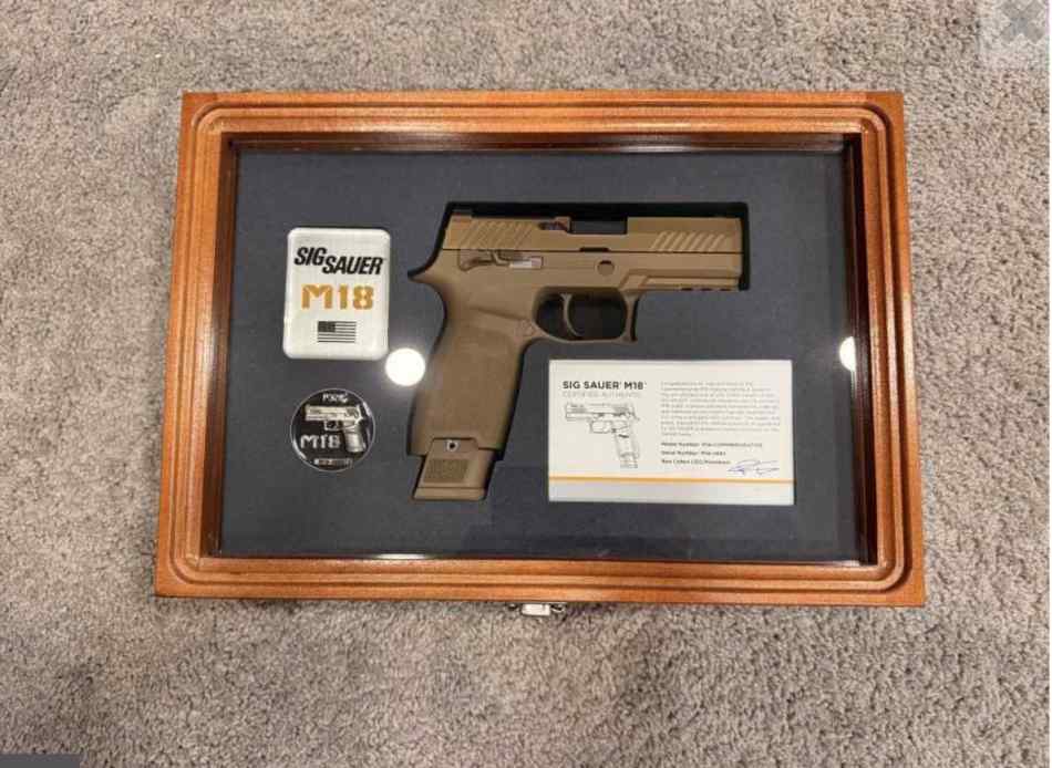 SIG SAUER M18 COMMEMORATIVE