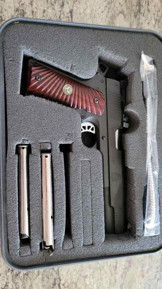 Springfield Custom Shop 1911 10mm 6" bull barrel