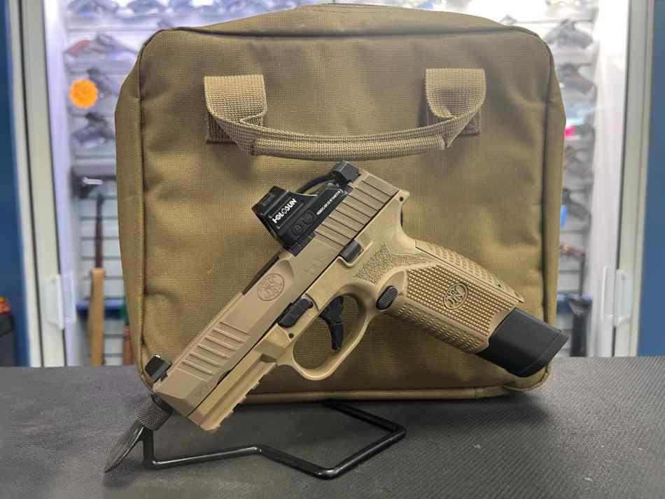 FN 509 Tac 9mm Pistol W/ Holoson 507C-GR X2