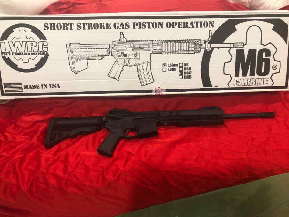 LWRC M6A2 Piston Rifle, BRAND NEW In Box!
