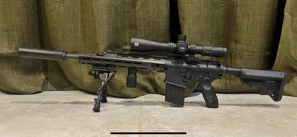 Ar10 sig sauer 716 patrol (piston driven)