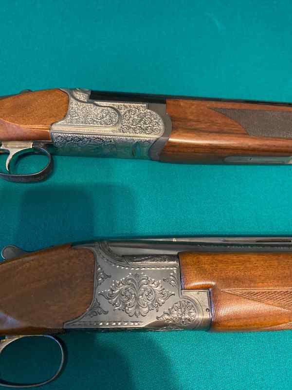 Two over and under 12 gauge