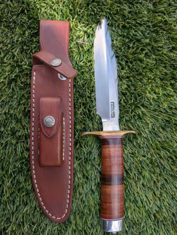 Randall Model 1 Fighter 7" with Leather Handle