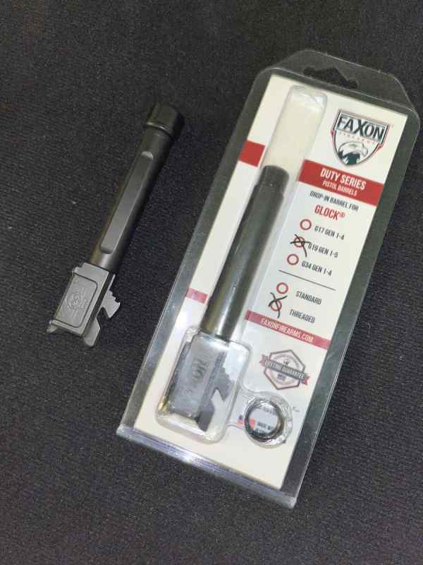 Threaded barrel for Glock 19 19X and 45 