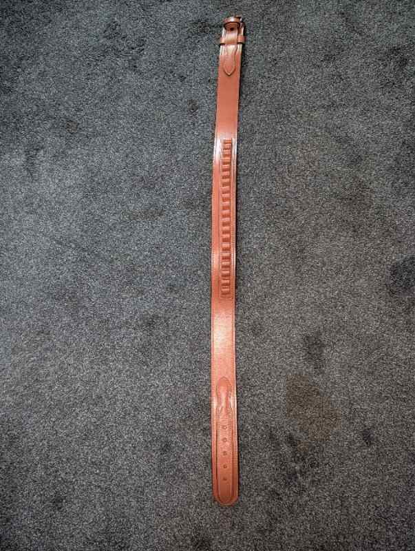 DeSANTIS DESPERADO LEATHER  45 CAL CARTRIDGE BELT